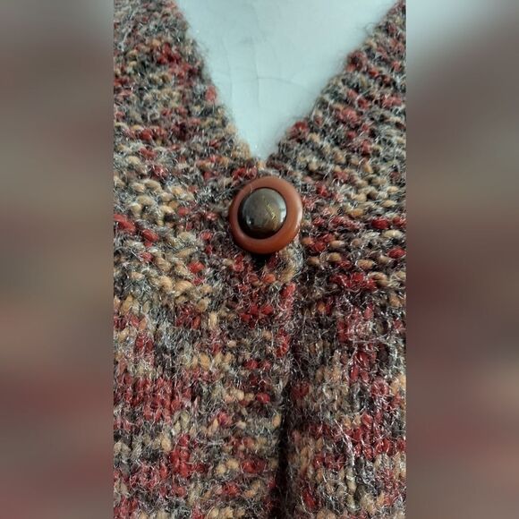 Vintage Hand Knit Sweater Vest Size S/M - Picture 8 of 8